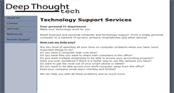 Desktop Screenshot of deepthought-tech.com